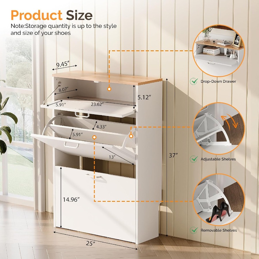 Шкаф для обуви, предназначенны – обзор и цена Shoe Rack Cabinet Narrow Entryway